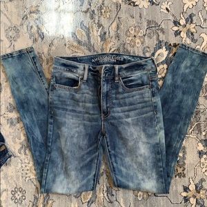 American Eagle size 6 super stretch skinny jeans